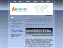 Tablet Screenshot of digilogistics.com